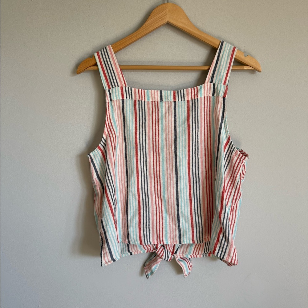 NWT Sonoma Linen Blend Tank - Picture 5 of 6
